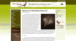 Desktop Screenshot of birds4mounting.com